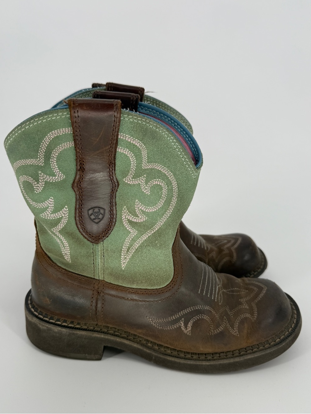 Ariat Fat Baby Heritage Western Boots Size 7